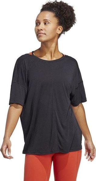 Adidas Koszulka adidas YGA ST O T HS8117. Bluzki damskie Adidas, bez wzorów, bez kołnierzyka, bez ramiączek. Za 137.29 zł.