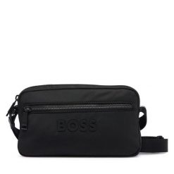 Saszetka BOSS. Czarne saszetki i nerki męskie Boss, małe. Za 424.99 zł.