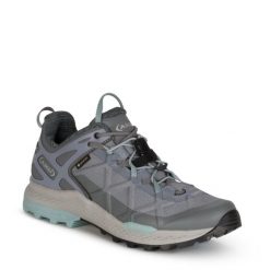 Buty sportowe trekkingowe damskie Aku Rocket Gore-tex wygodne lekkie. Fioletowe obuwie trekkingowe damskie Aku, z gore-texu, bez zapięcia. Za 369.00 zł.