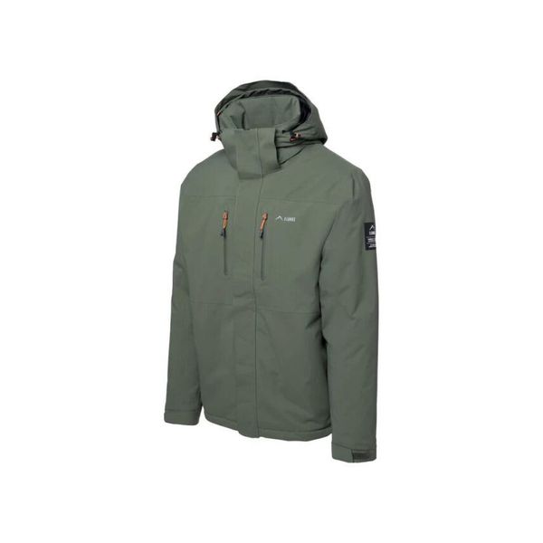 Męska Kurtka Ocieplana Dilox. Zielone kurtki męskie ELBRUS, m, bez wzorów, z materiału, z kapturem. Za 865.00 zł.