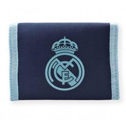 Real Madryt portfel wallet granatowy. Niebieskie portfele męskie REAL MADRID, bez wzorów. Za 79.00 zł.