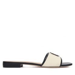 Klapki LAUREN RALPH LAUREN. Klapki damskie Lauren Ralph Lauren, bez wzorów, bez obcasa, bez zapięcia. Za 579.99 zł.