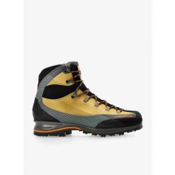 Buty trekkingowe męskie La Sportiva Trango Trk Leather GTX. Żółte buty zimowe męskie La Sportiva, bez wzorów, bez obcasa, bez zapięcia. Za 959.99 zł.