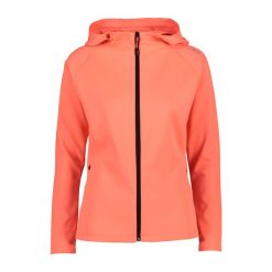 Damska bluza z kapturem zapinana na zamek CMP. Brązowe bluzy damskie CMP, bez wzorów, z materiału, bez ramiączek, z kapturem. Za 301.95 zł.