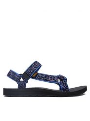 Teva Sandały Original Universal 1003987 Granatowy. Niebieskie sandały damskie Teva, bez wzorów, z materiału, bez obcasa, na płaskiej podeszwie, bez zapięcia. Za 299.99 zł.