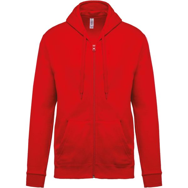 Bluza z kapturem na zamek Kariban Molleton. Szare bluzy damskie KARIBAN, xl, bez wzorów, z bawełny, bez ramiączek, z kapturem. Za 157.00 zł.