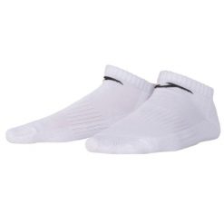 Skarpetki sportowe dla dorosłych Invisible Sock. Białe skarpetki damskie Joma, bez wzorów, z bawełny. Za 9.99 zł.
