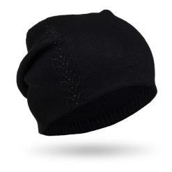 Czapka zimowa Peterson PTN HAT-03 czarny. Czarne czapki damskie Peterson, na zimę, bez wzorów, z dzianiny, eleganckie. Za 50.00 zł.