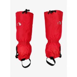 Stuptuty Tatonka Gaiter 420 HD Junior - red. Czerwone buty zimowe męskie Tatonka, bez wzorów, bez obcasa, bez zapięcia. Za 109.99 zł.