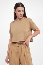 T-shirt damski Martin MARELLA. T-shirty damskie Marella, l, bez wzorów, bez kołnierzyka, bez ramiączek. W wyprzedaży za 351.20 zł.