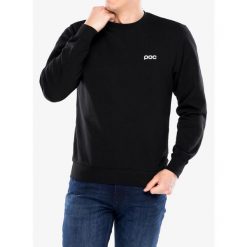 Bluza POC Crew. Czarne bluzy męskie POC, l, bez wzorów, bez ramiączek, bez kaptura. Za 308.99 zł.
