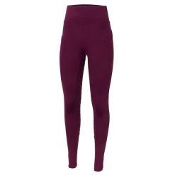 Legginsy jeździeckie damskie START KnowsleyFullGrip zimowe, ocieplane. Niebieskie legginsy damskie START, bez wzorów. Za 246.99 zł.