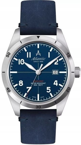 Zegarek Męski Atlantic Seaflight 70351.41.55 + BOX. Zegarki męskie Atlantic, bez wzorów. Za 1,068.34 zł.