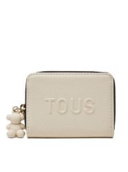 TOUS Portfel La Rue New 2002001901 Beżowy. Brązowe portfele damskie tous, ze skóry. Za 259.99 zł.