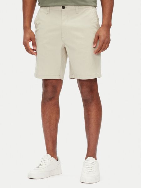 Michael Kors Szorty materiałowe CS5304ZDR2 Beżowy Regular Fit. Brązowe szorty męskie Michael Kors, bez wzorów, z bawełny. Za 229.99 zł.