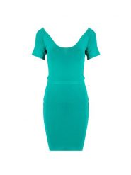 Patrizia Pepe Sukienka | 8A1106/K080 | Kobieta | Zielony. Zielone sukienki damskie Patrizia Pepe, na co dzień, bez wzorów, z poliamidu, eleganckie, bez kołnierzyka, bez ramiączek, dopasowane. W wyprzedaży za 459.00 zł.