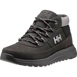 Buty do chodzenia męskie Helly Hansen Birchwood. Szare buty sportowe męskie Helly Hansen, bez wzorów, z gumy, za kostkę, bez zapięcia, trekkingowe. Za 729.00 zł.
