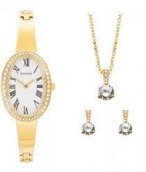 Zegarek Sekonda Zegarek damski Sekonda 49078 złoty. Żółte zegarki damskie Sekonda, złote. Za 438.00 zł.