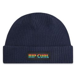 Czapka Rip Curl. Niebieskie czapki męskie Rip Curl, na zimę, bez wzorów. Za 29.99 zł.