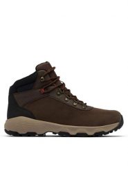 Columbia Trekkingi Newton Wander 2109441 Brązowy. Brązowe botki męskie Columbia, bez wzorów, ze skóry, bez obcasa, bez zapięcia. Za 439.99 zł.
