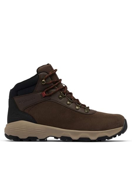 Columbia Trekkingi Newton Wander 2109441 Brązowy. Brązowe botki męskie Columbia, ze skóry, bez zapięcia. Za 389.99 zł.