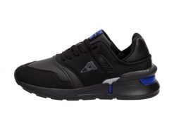 Sportowe buty damskie American Wt31/21 Bk/bl. Czarne obuwie sportowe damskie American CLUB, bez wzorów, ze skóry, bez zapięcia. Za 119.00 zł.