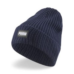Czapka Puma Ribbed Classic Cuff Beanie. Niebieskie czapki męskie Puma, bez wzorów. Za 112.76 zł.