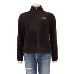 Second life - Kurtka polarowa TNF Osito dla kobiet - Stan bardzo dobry. Czarne kurtki sportowe damskie The North Face, s, bez wzorów, z materiału, bez ramiączek, bez kaptura, trekkingowe. Za 211.46 zł.
