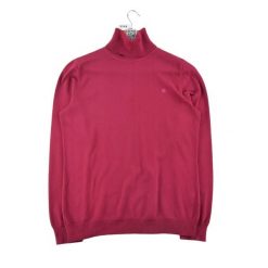 Second life - Lauren Ralph Lauren sweter damski z golfem czerwony - Jak nowy. Czerwone swetry nierozpinane damskie Ralph Lauren, l, bez wzorów, eleganckie, bez kołnierzyka, bez ramiączek. Za 170.36 zł.