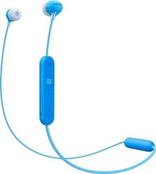 Słuchawki Sony WI-C300 Niebieskie. Niebieskie słuchawki bezprzewodowe SONY. Za 174.25 zł.