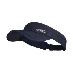 Czapka z daszkiem dla kobiet CMP. Niebieskie czapki damskie CMP, bez wzorów, sportowe. Za 122.00 zł.