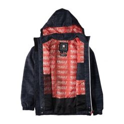 Kurtka snowboardowa męska DC AW Vista. Czarne kurtki sportowe męskie DC Shoes, na zimę, m, bez wzorów, bez kaptura, narciarskie. Za 549.99 zł.