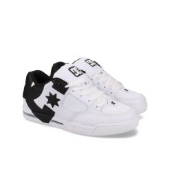 Buty DC DC COMMAND Biały. Niebieskie buty zimowe męskie DC Shoes, bez wzorów, z materiału, bez obcasa, bez zapięcia. Za 424.38 zł.