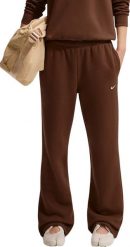 Nike Spodnie damskie Nike Studio Fleece Medium Weigh brązowe IM8078 259 XL. Brązowe spodnie dresowe damskie Nike, bez wzorów, sportowe. Za 291.58 zł.