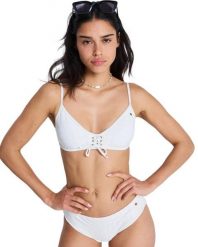 Stanik bikini typu bralette dla Kobiety ROXY ISLAND Biały. Białe stroje kąpielowe damskie Roxy, s, bez wzorów, z elastanu. Za 189.99 zł.