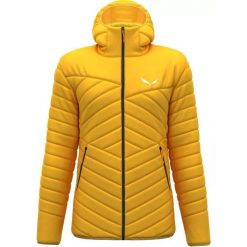 Kurtka zimowa męska Salewa Brenta Rds Dwn M Jkt. Żółte kurtki męskie Salewa, na zimę, m, bez wzorów, sportowe, bez kaptura. W wyprzedaży za 968.90 zł.