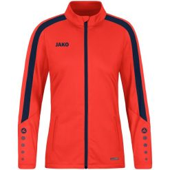 Damska bluza dresowa Jako Power. Czerwone bluzy damskie Jako, bez wzorów, z dresówki, sportowe, bez ramiączek, bez kaptura. Za 325.00 zł.