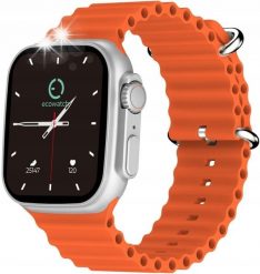 Smartwatch Maxcom Smartwatch MAXCOM Ecowatch 2 EW02 SR Zegarek sportowy 2 paski Pulsoksymetr. Zegarki smartwatch MAXCOM, bez wzorów. Za 343.20 zł.