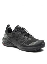 Salomon Buty do biegania X-Adventure GORE-TEX L47321100 Czarny. Czarne buty sportowe męskie Salomon, bez wzorów, z gore-texu, bez zapięcia, do biegania, gore-tex. Za 459.99 zł.