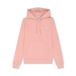 Bluza damska z kapturem Fila Lierna. Czerwone bluzy damskie Fila, bez wzorów, bez ramiączek, z kapturem. Za 301.13 zł.