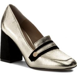 Półbuty EVA MINGE - Teguise 3D18SF1372466ES 711. Żółte półbuty damskie Eva Minge, bez wzorów, ze skóry, eleganckie, bez obcasa, na obcasie, bez zapięcia. W wyprzedaży za 269.00 zł.