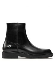 KARL LAGERFELD Kozaki KL11440 Czarny. Czarne buty zimowe męskie KARL LAGERFELD, bez wzorów, ze skóry, bez obcasa, bez zapięcia. Za 1,449.00 zł.