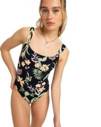 Jednoczęściowy strój kąpielowy dla Kobiety PT BEACH CLASSICS Czarny. Czarne stroje kąpielowe damskie Roxy, s, bez wzorów, z elastanu. Za 319.99 zł.