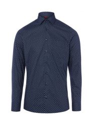 Finshley & Harding koszula biznesowa - Easy Care Mężczyźni Slim Fit Bawełna niebieski, 41. Niebieskie koszule męskie Finshley & Harding, m, bez wzorów, z bawełny, biznesowe, bez kołnierzyka, bez ramiączek. Za 119.95 zł.