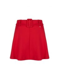 Liu Jo Spódnica | 8F2033 J6667 | Kobieta | Czerwony. Czerwone spódnice damskie Liu Jo, m, bez wzorów, z elastanu, eleganckie, mini. W wyprzedaży za 369.00 zł.