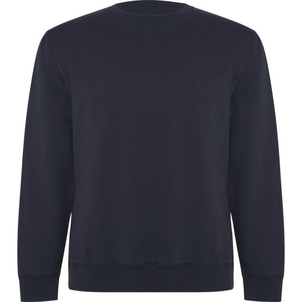 Bluza Batian Unisex Dla Dorosłych Z Okrągłym Dekoltem. Niebieskie bluzy męskie ROLY, m, bez wzorów, bez ramiączek, bez kaptura. Za 114.99 zł.