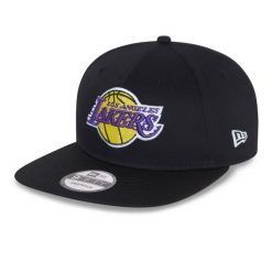 Czapka z daszkiem New Era 9FIFTY NBA LA Los Angeles Lakers 60245408 M - L. Czarne czapki damskie New Era, bez wzorów, sportowe. Za 128.99 zł.