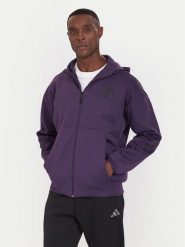Adidas Bluza Z.N.E. KB7124 Fioletowy Regular Fit. Fioletowe bluzy męskie Adidas, m, bez wzorów, z bawełny, bez ramiączek, bez kaptura. Za 419.99 zł.