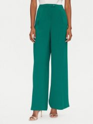 ONLY Spodnie materiałowe Leila 15338347 Zielony Wide Leg. Zielone spodnie materiałowe damskie ONLY, bez wzorów, z materiału. Za 79.99 zł.