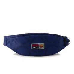 Nerka sportowa Nike FC BARCELONA. Niebieskie saszetki i nerki męskie Nike, bez wzorów. Za 100.00 zł.